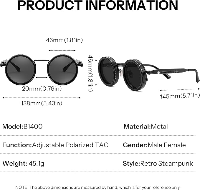 Adjustable Tint Polarized Sunglasses – Dial-Controlled Lenses – image 3