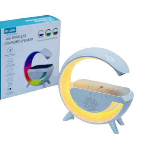 Wireless Charger Speaker – side view