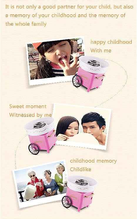 Cotton Candy Machine – side view