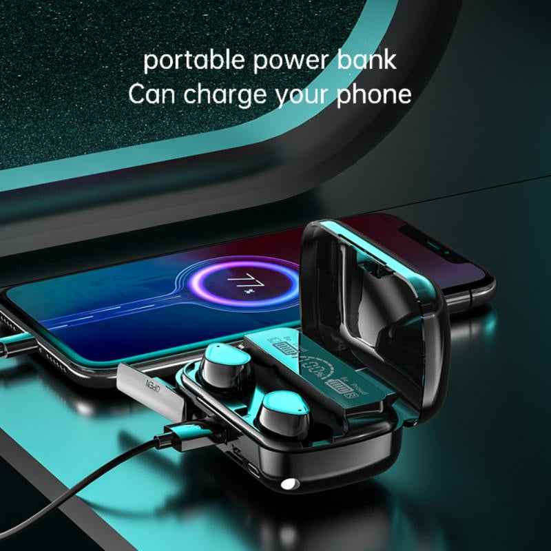 M30 TWS Wireless Earphones – front view