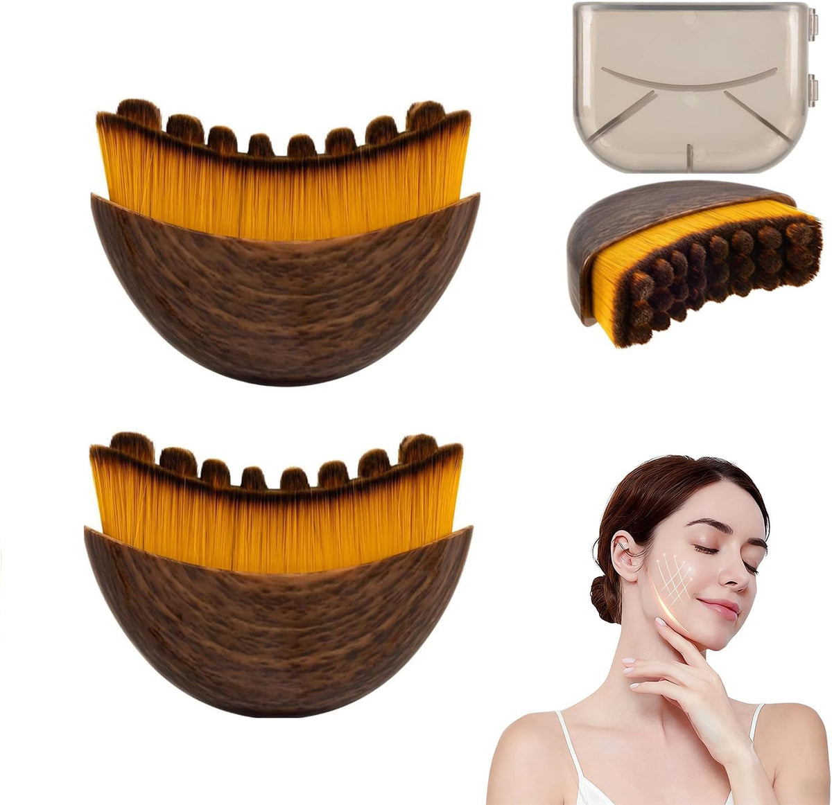 Lymphatic Contour Face Brush