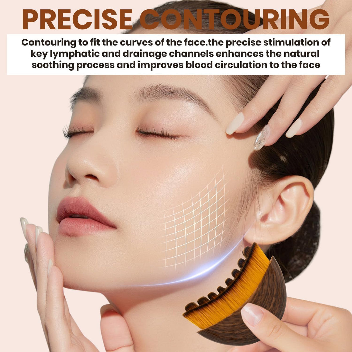 Lymphatic Contour Face Brush