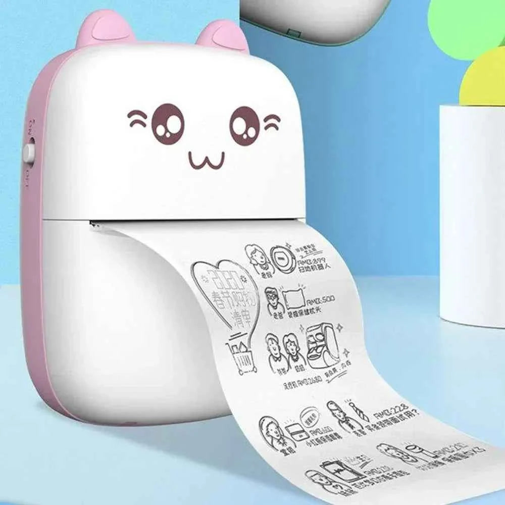Mini Pocket Thermal Printer – packaging and contents