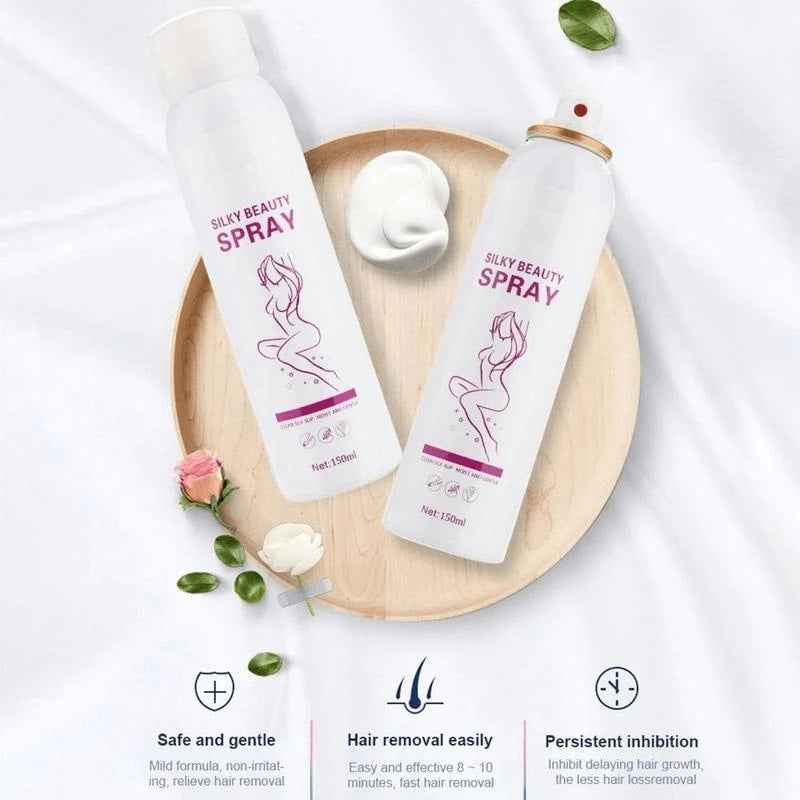 Natural Painless Hair Removal Spray – front view