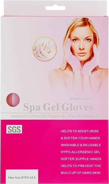 Spa Gel Gloves – side view