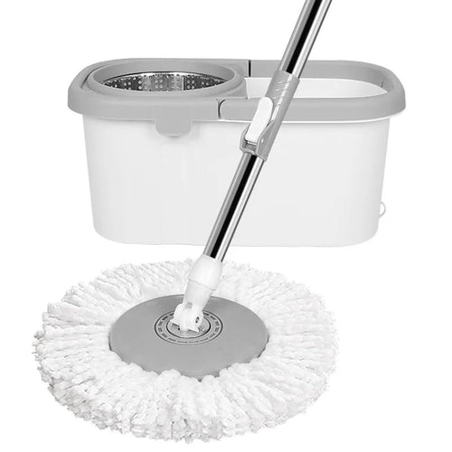 Microfiber Mop and Bucket Set (طقم ممسحة من الألياف الدقيقة مع دلو)