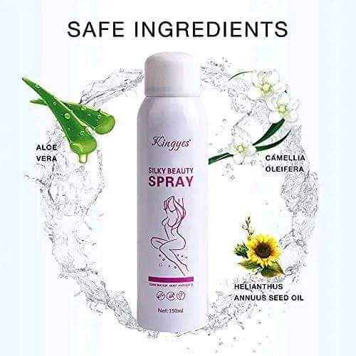 Natural Painless Hair Removal Spray – detail view