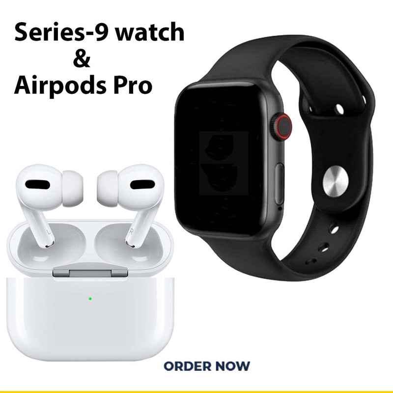 Smart Watch Earbuds Set – side view