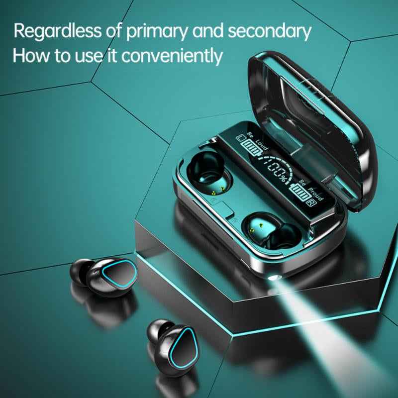 M30 TWS Wireless Earphones – detail view
