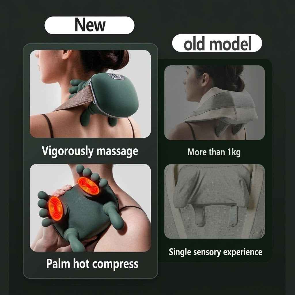 Heated Neck and Back Massager – front view