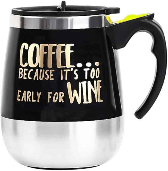 Self Stirring Mug – close-up