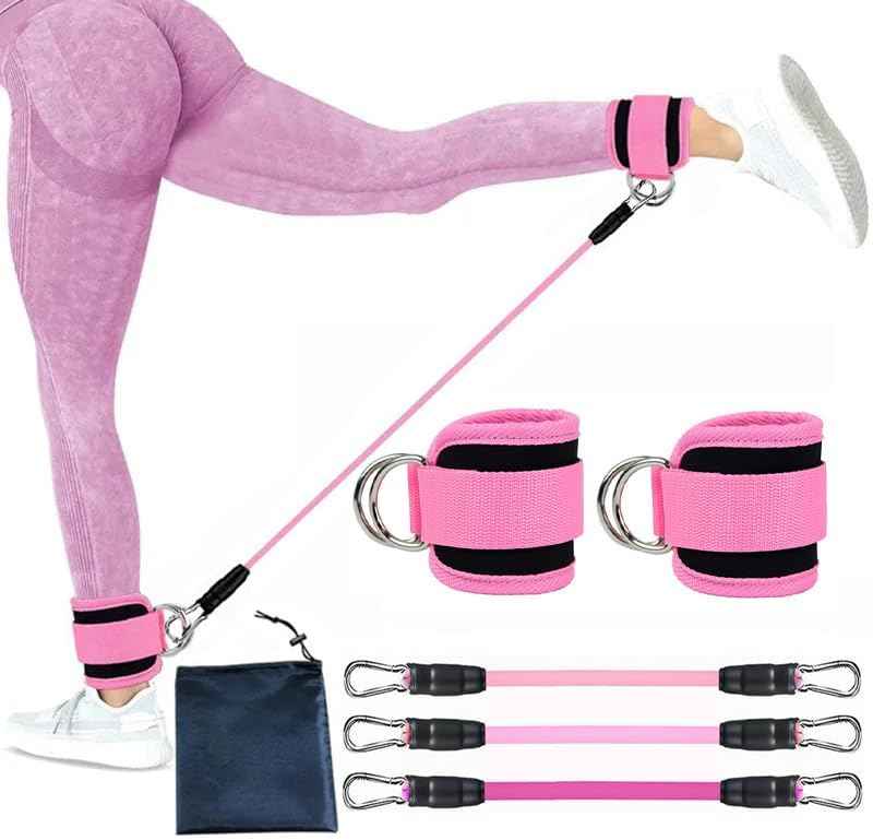 Ankle Resistance Bands Kit – 3 Levels