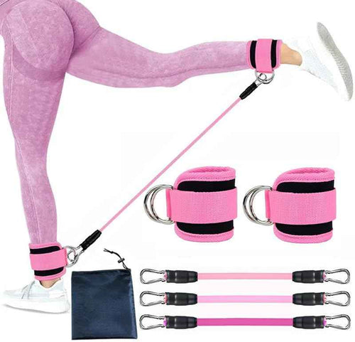 Ankle Resistance Bands Kit – 3 Levels
