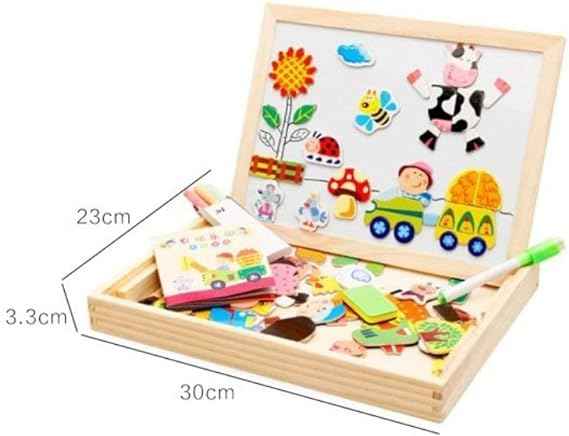 Kids Wooden Drawing Board – front view