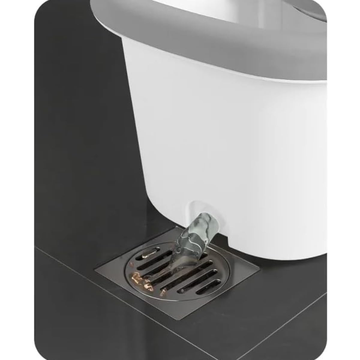 Microfiber Mop and Bucket Set (طقم ممسحة من الألياف الدقيقة مع دلو)