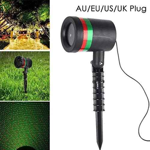 Outdoor Laser Projector – in use
