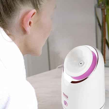 Hydrating and Moisturizing Facial Steamer – side view