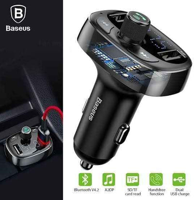 T-Type Bluetooth MP3 Car Charger