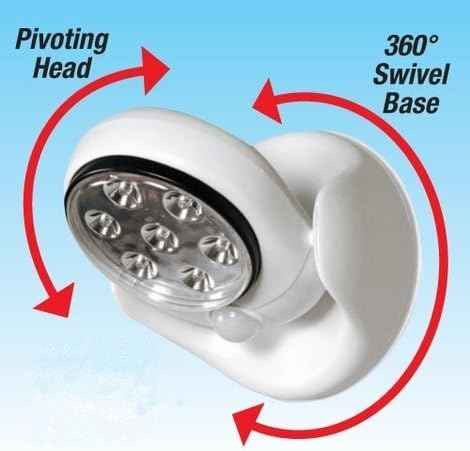 360 Rotating Angel Light – front view