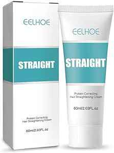 Hair Straightening Cream – close-up