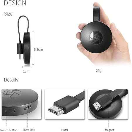 4K HD WiFi Receiver – close-up