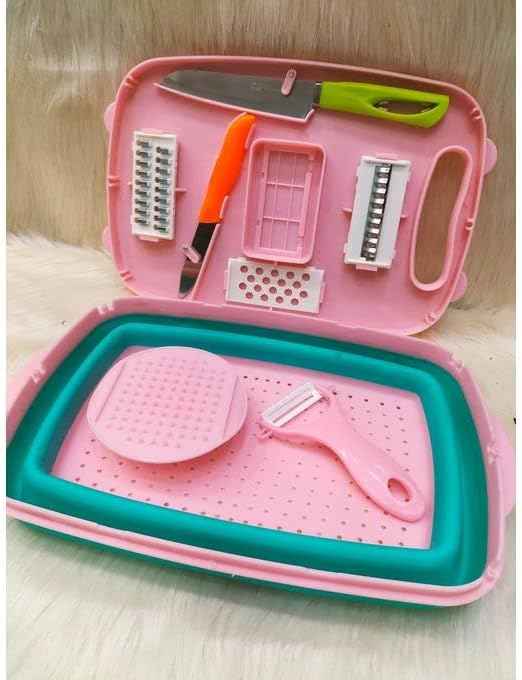 Vegetable Slicer and Cutter Kit – close-up
