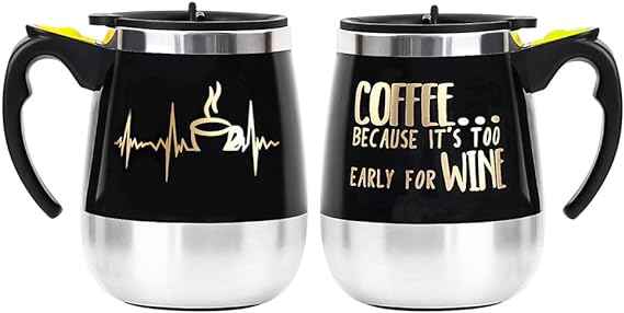 Self Stirring Mug – packaging and contents