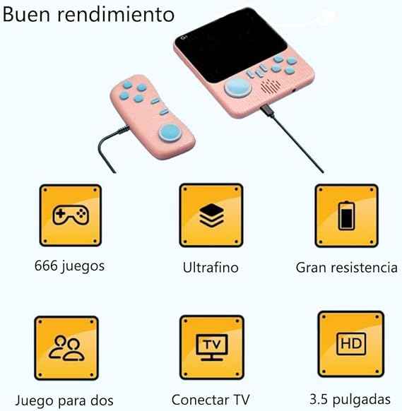 G7 Mini Handheld Game Console – side view