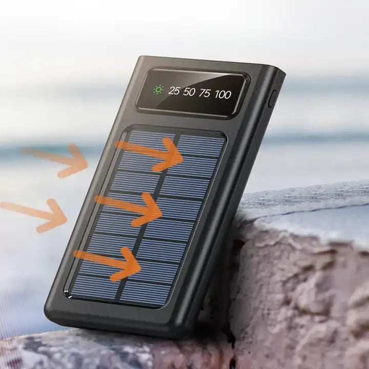 Solar Power Bank 20000mAh – front view