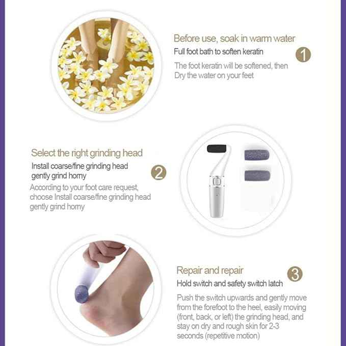 Callus Remover Nail Care Set – side view