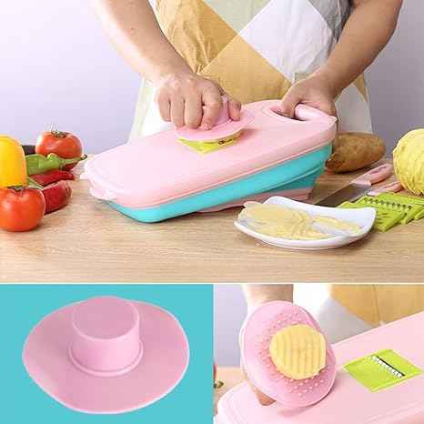 Vegetable Slicer and Cutter Kit – front view