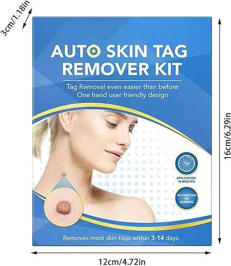 Skin Tag Remover Kit – in use