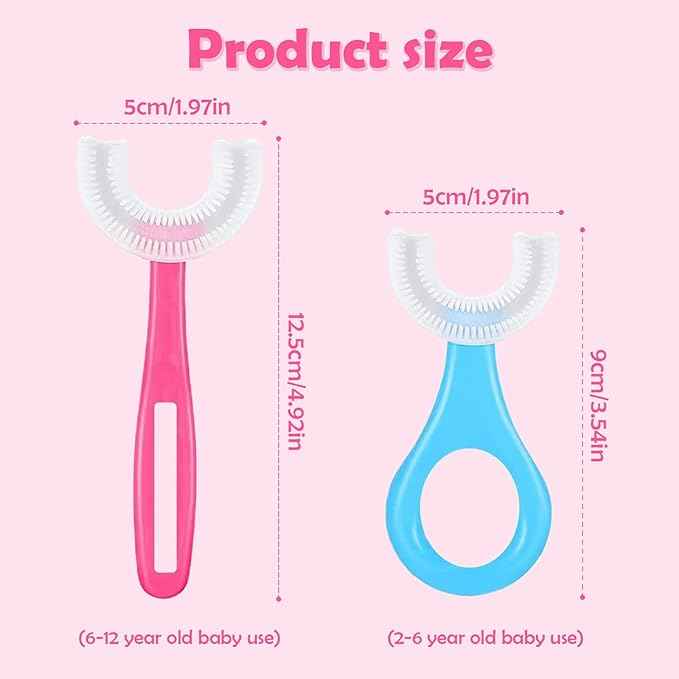 Kids U-Shaped Toothbrush – packaging and contents