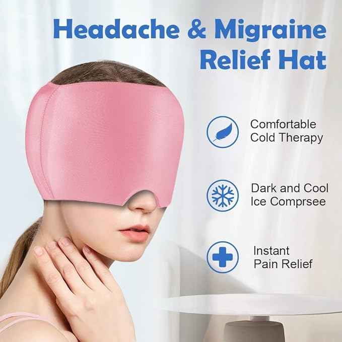 Cooling Head Wrap Cap – detail view