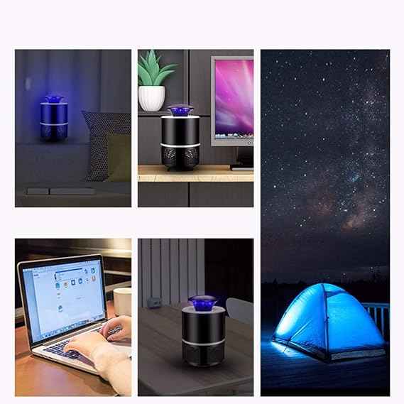 Portable Insect Killer Lamp – packaging and contents