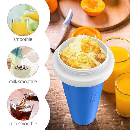 Frozen Magic Slushy Maker Squeeze Cup (كوب صنع السلاش السحري المجمّد بالضغط)