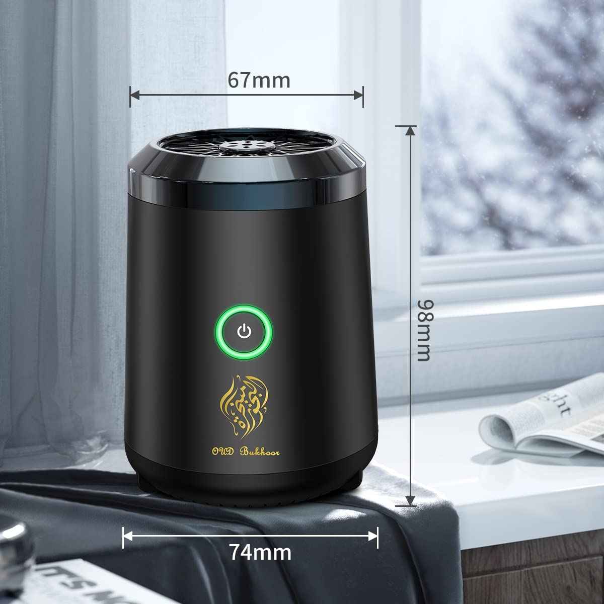 Smart Bakhoor Dispenser – front view