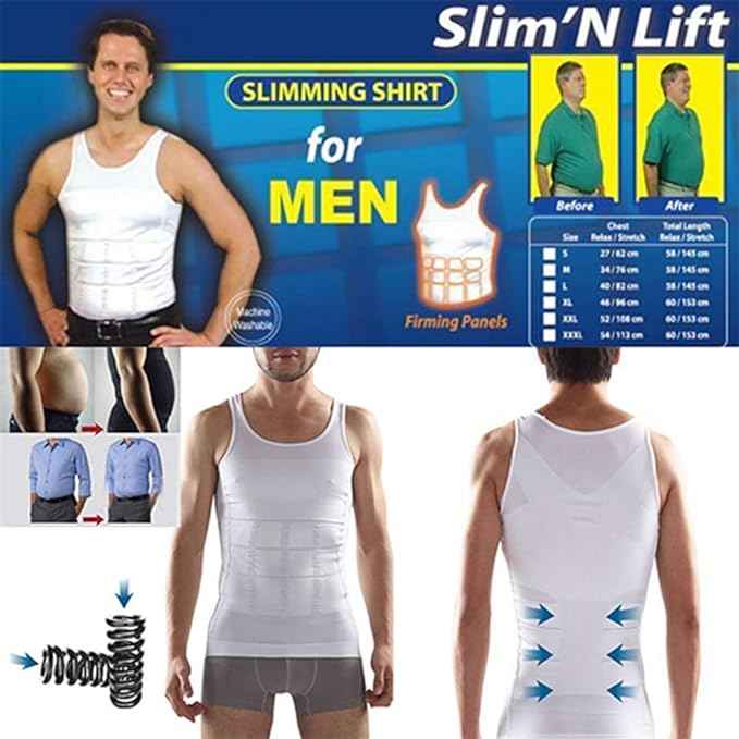 Men's Slimming Body Shapewear – front view