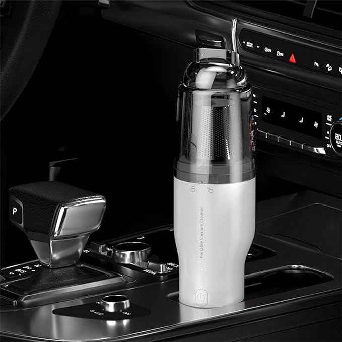 Metal Mini Vacuum Cleaner – detail view