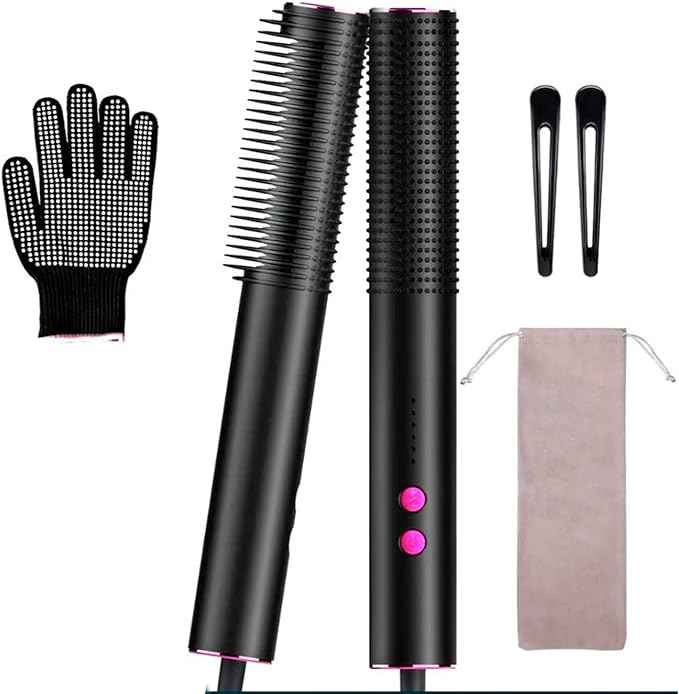 Hair Curler Brush – detail view