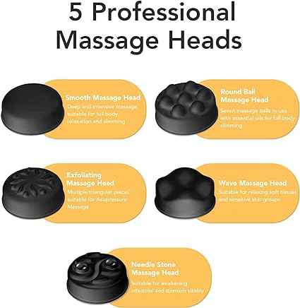 Handheld Body Massager – in use