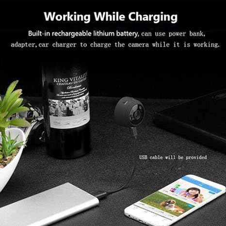 A9 Mini Wireless Security Camera – detail view