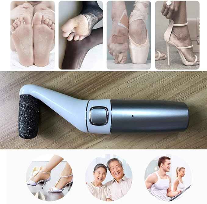 Callus Remover Nail Care Set – in use