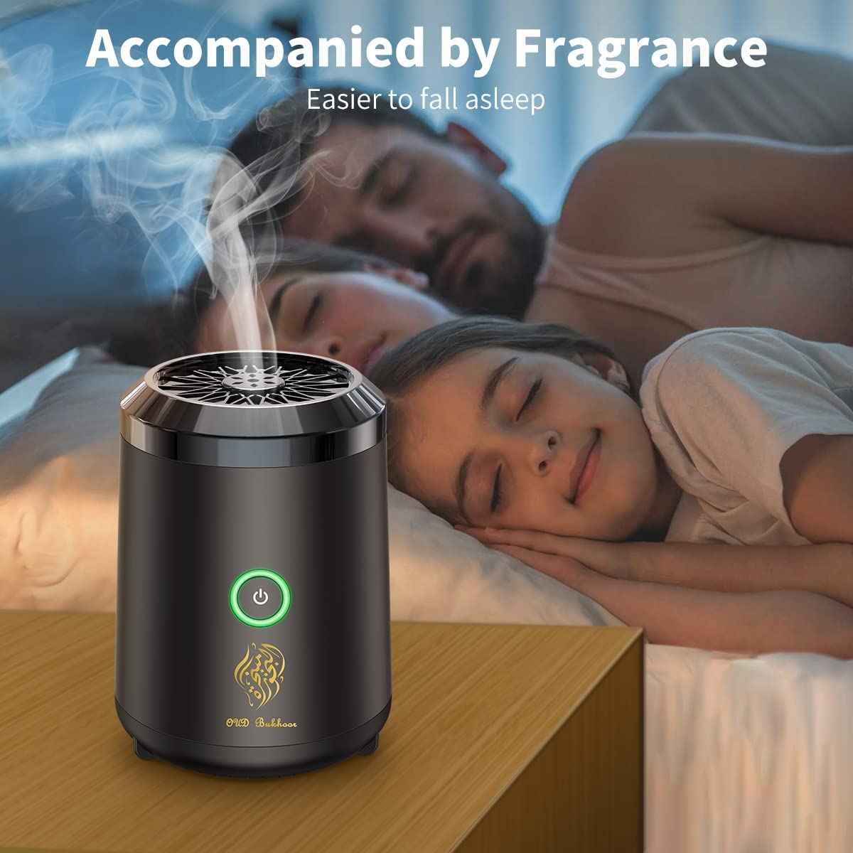 Smart Bakhoor Dispenser – side view