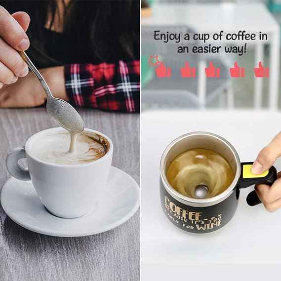 Self Stirring Mug – front view