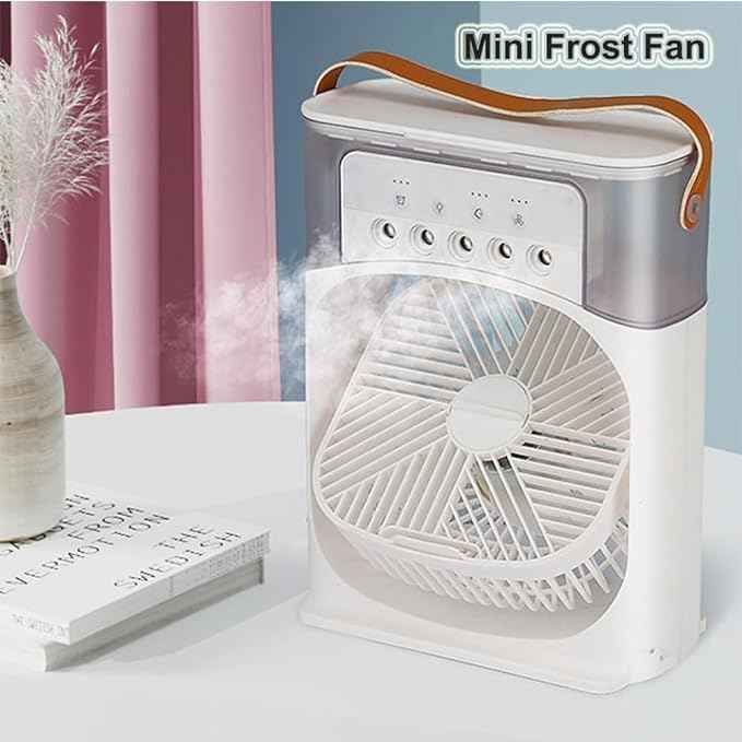 Cooling Fan With Ice – packaging and contents