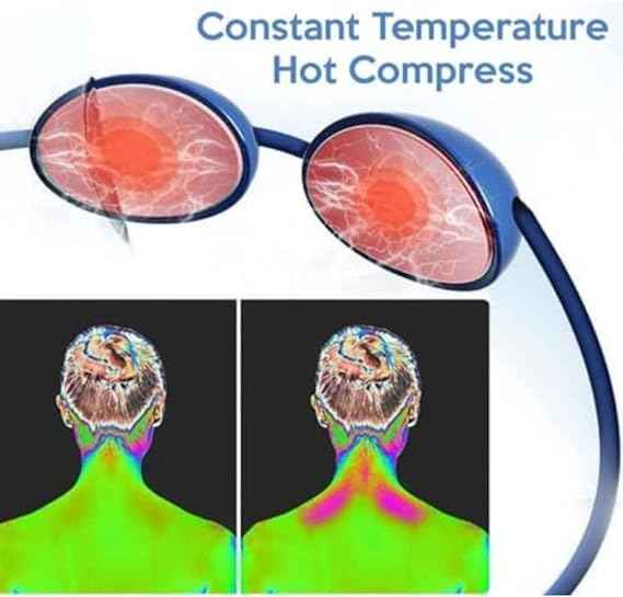 Electric Heatable Neck Massager – detail view