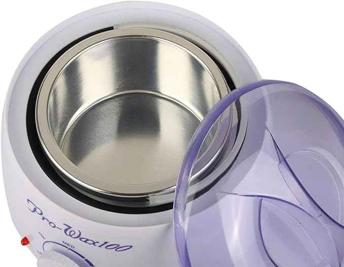 Mini Wax Heater Machine – side view