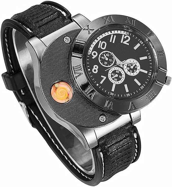 USB Lighter Watch – in use