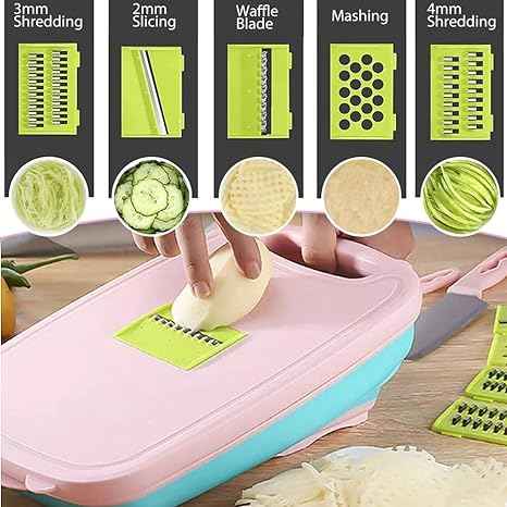 Vegetable Slicer and Cutter Kit – detail view